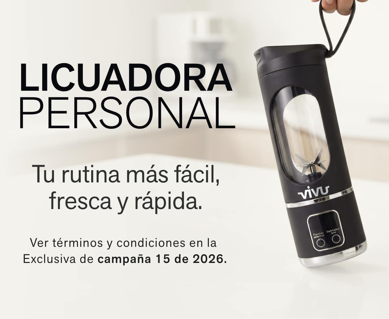 Licuadora personal