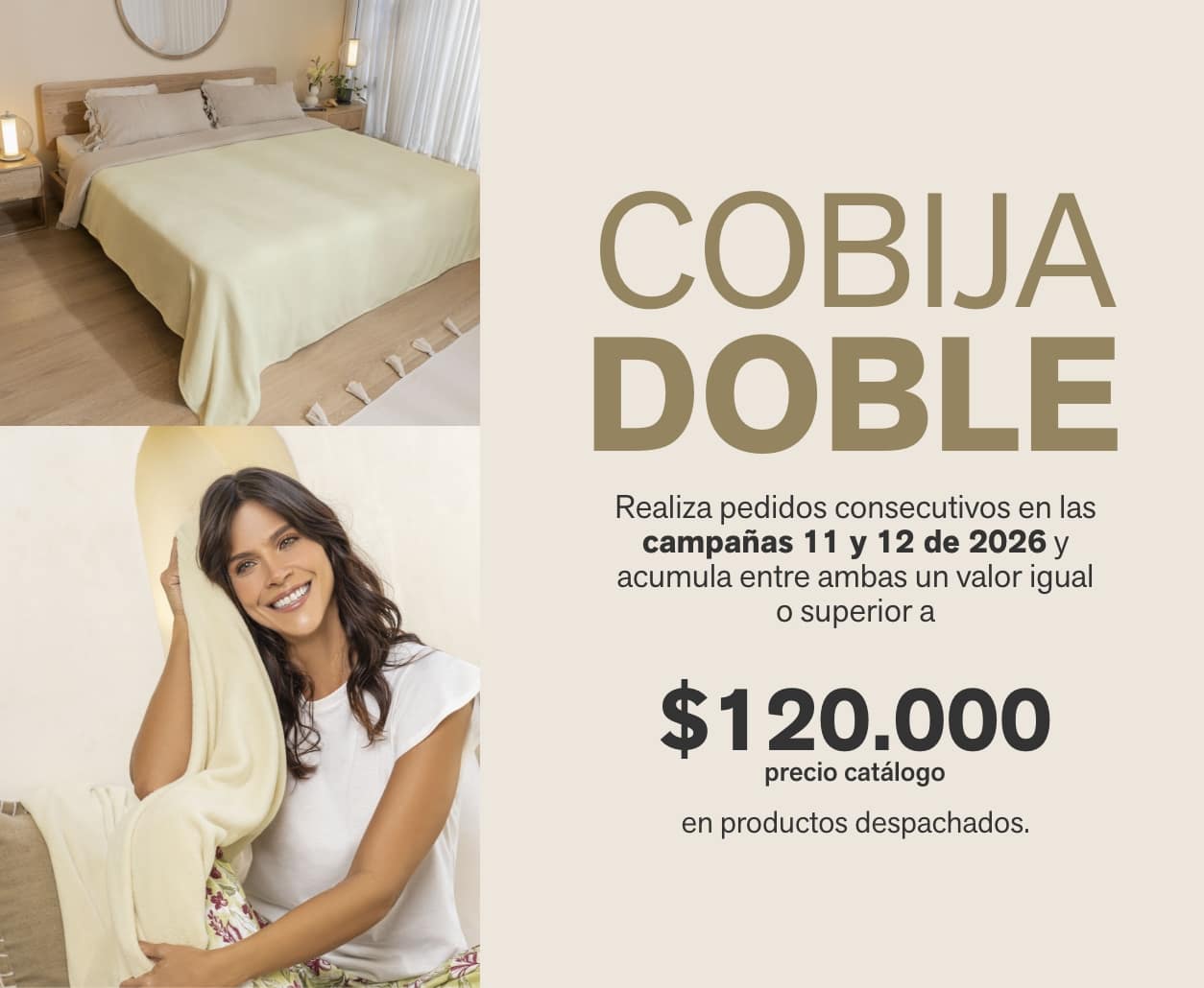 Cobija Doble